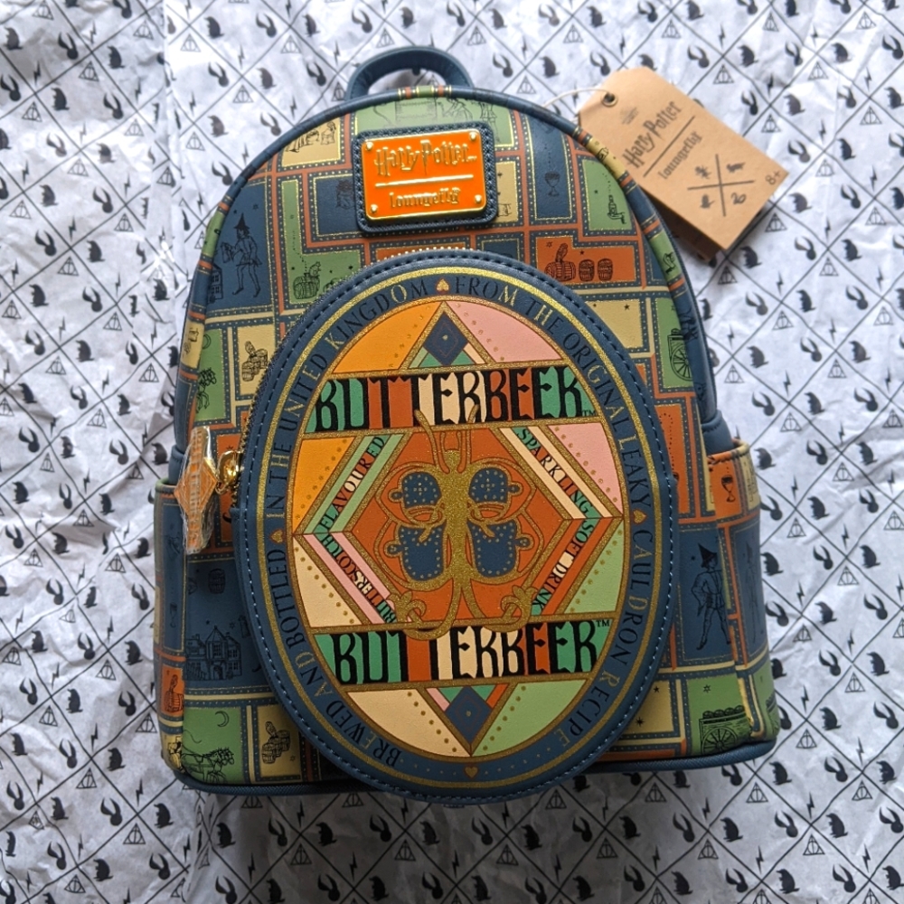 Loungefly Multicolor Butterbeer Backpack